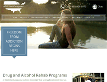 Tablet Screenshot of addictioncampuses.com